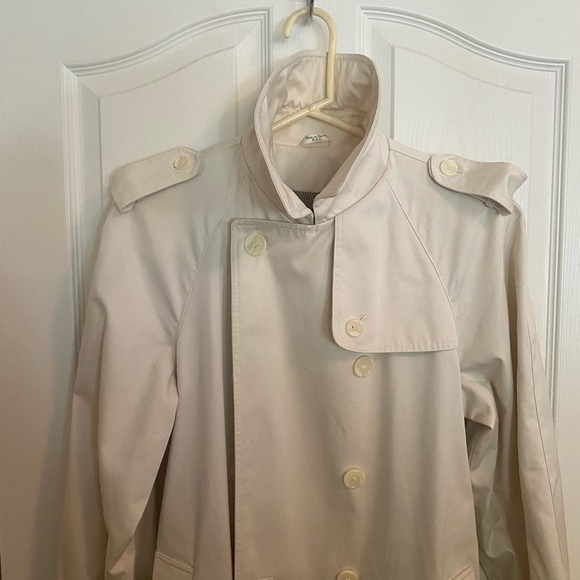 Evan Picone Vintage Fully Lined Trench Coat Size 16 - Picture 8 of 16